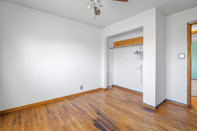 14 Stoney Ridge Dr SW, Pataskala, OH 43062 - unfurnished bedroom with baseboards and wood finished floors