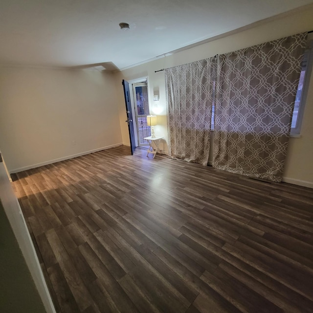4053 Delphos Ave, Dayton, OH 45402 - empty room with wood finished floors and baseboards