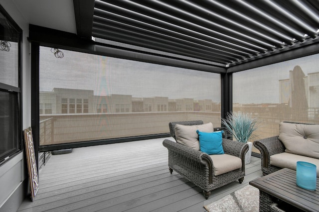 754 N 6th St, Columbus, OH 43215 - view of deck
