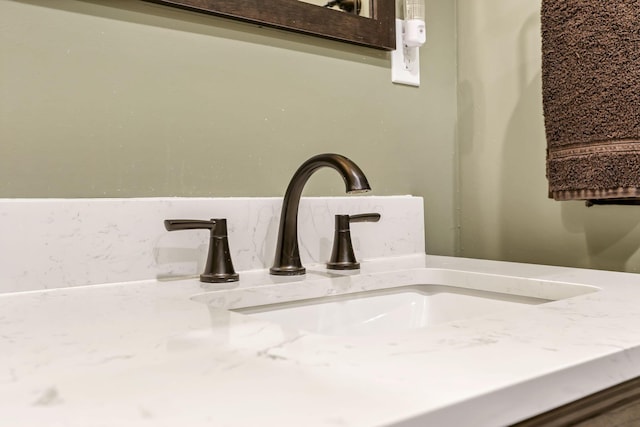 room details featuring vanity