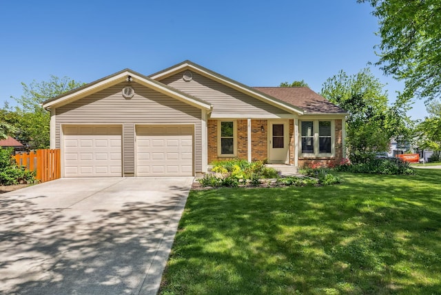 3186 Bowdoin Cir, Columbus, OH 43204 - ranch-style home featuring an attached garage, driveway, and brick siding