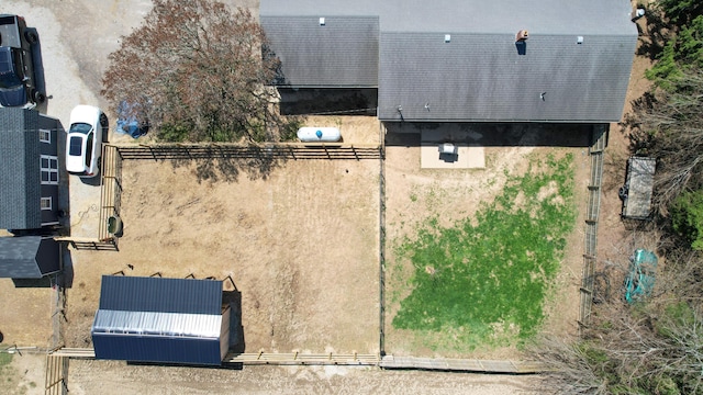 drone / aerial view