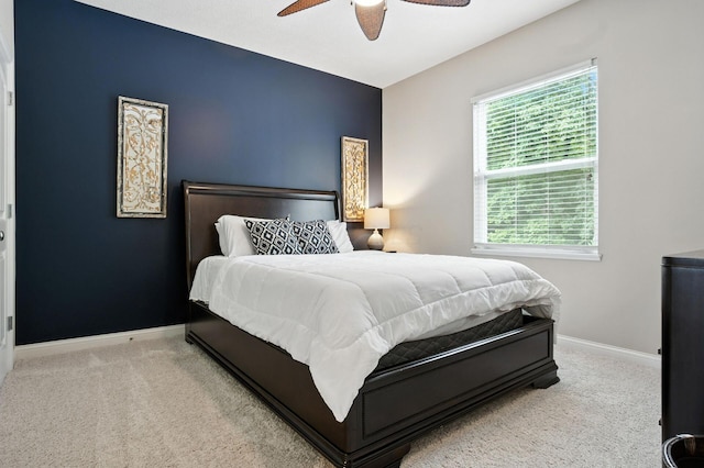 298 Long Branch Run, Delaware, OH 43015 - bedroom featuring carpet flooring and a ceiling fan