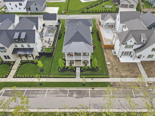 5519 Evans Farm Dr, Lewis Center, OH 43035 - drone / aerial view with a residential view