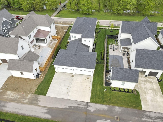 5519 Evans Farm Dr, Lewis Center, OH 43035 - bird's eye view with a residential view