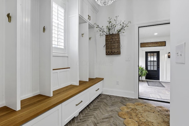 5519 Evans Farm Dr, Lewis Center, OH 43035 - mudroom with baseboards and a wealth of natural light