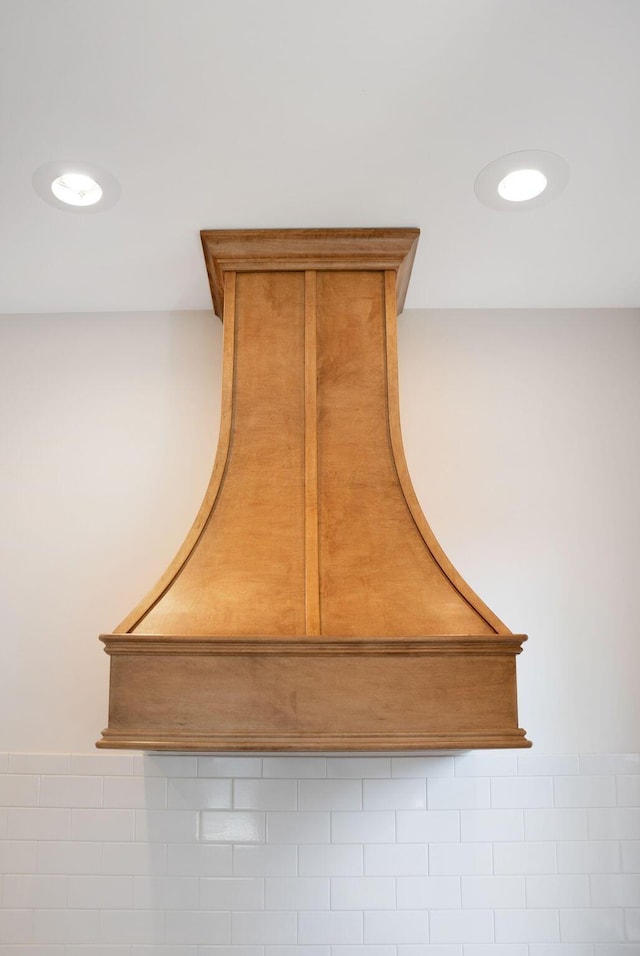 view of room details