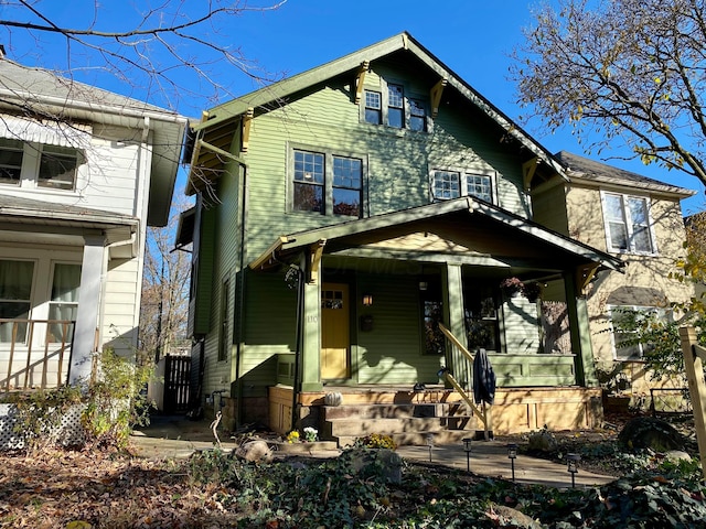110 N Ogden Ave, Columbus, OH 43204 - view of front of house with a porch