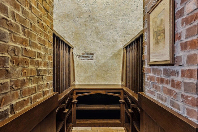 view of wine room