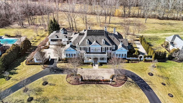 drone / aerial view