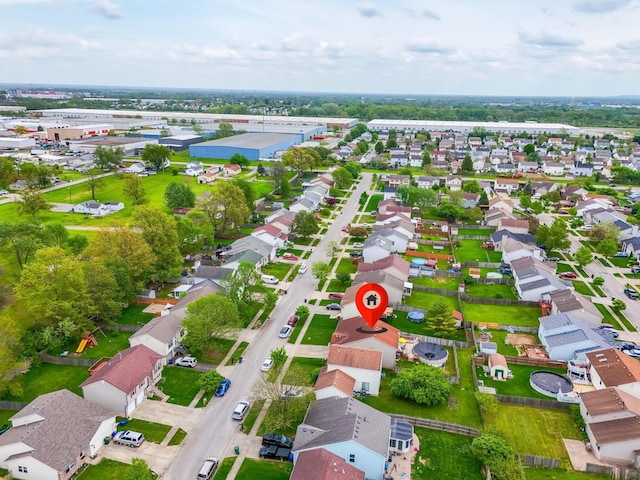 1111 Viewpointe Dr, Columbus, OH 43207 - aerial overview of property's location with nearby suburban area