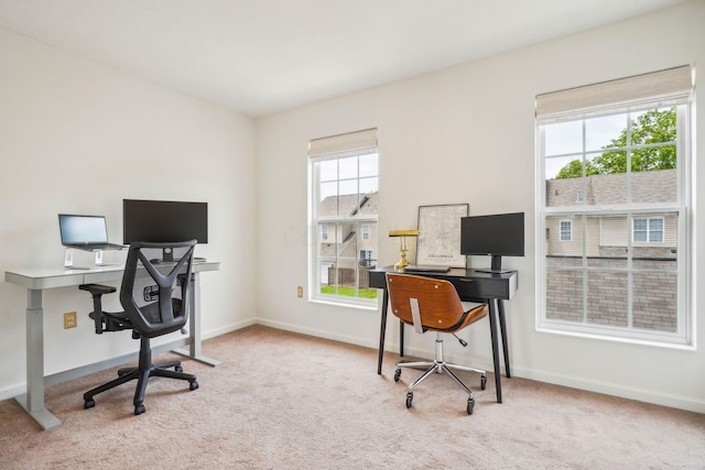 3857 Dowitcher Ln, Columbus, OH 43230 - office space with carpet flooring and baseboards