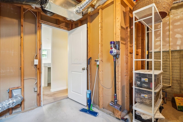 3857 Dowitcher Ln, Columbus, OH 43230 - view of unfinished basement