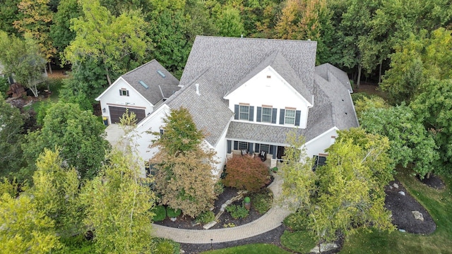 2443 Shepherd Ct, Powell, OH 43065 - view from above of property