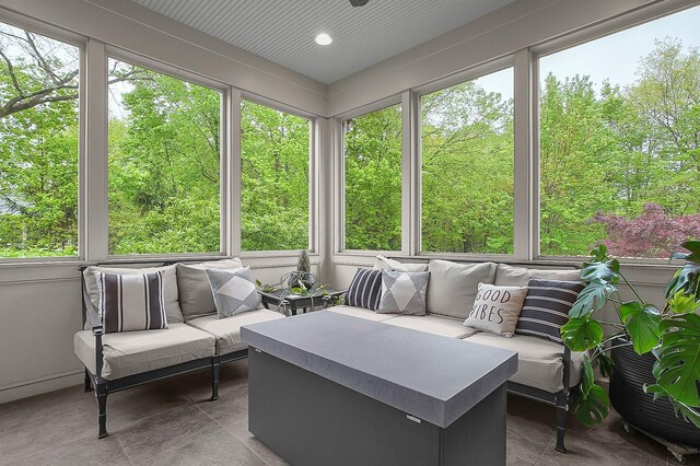2443 Shepherd Ct, Powell, OH 43065 - sunroom / solarium featuring outdoor lounge area and healthy amount of natural light