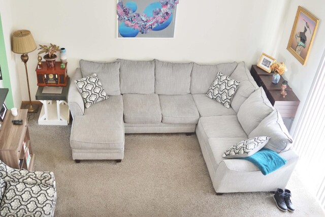 2651 Winningwillow Dr, Columbus, OH 43207 - living area with carpet floors