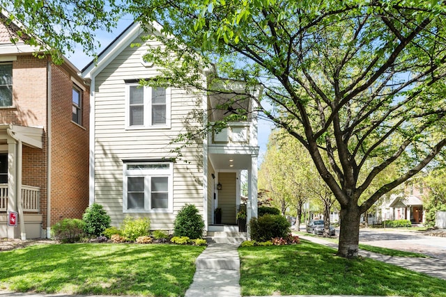 410 W 2nd Ave, Columbus, OH 43201 - view of front of house with a front yard
