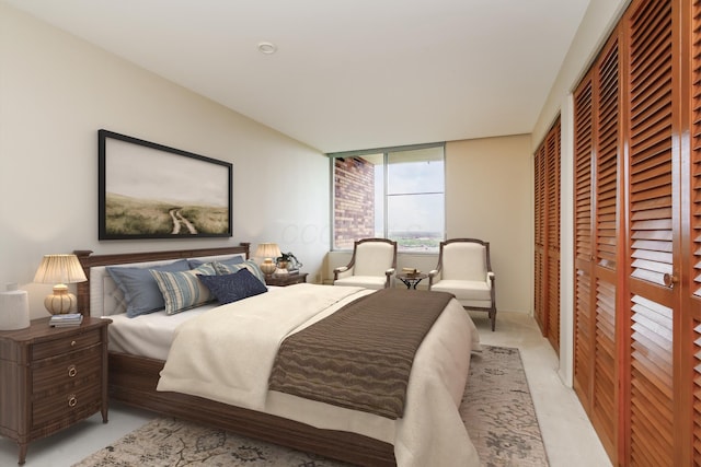 1000 Urlin Ave Unit 1407, Columbus, OH 43212 - bedroom featuring light carpet