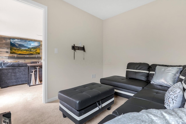 8573 Greengate Blvd Unit 41, Canal Winchester, OH 43110 - living room with light colored carpet and baseboards
