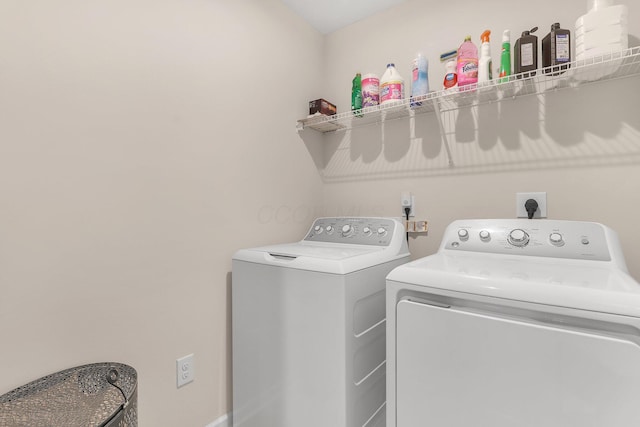 8573 Greengate Blvd Unit 41, Canal Winchester, OH 43110 - laundry area featuring separate washer and dryer and laundry area