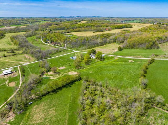 1305 Cooperriders Rd NW, Somerset, OH 43783 - bird's eye view with a rural view