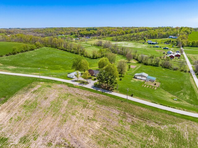 1305 Cooperriders Rd NW, Somerset, OH 43783 - drone / aerial view featuring a rural view