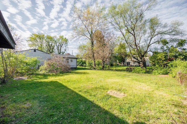 view of yard