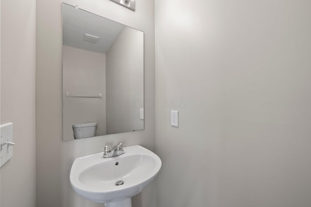 bathroom with a sink