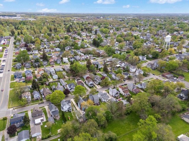 birds eye view of property featuring a residential view