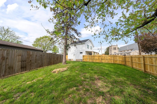 2671 Whitehead Rd, Columbus, OH 43204 - view of yard with a fenced backyard