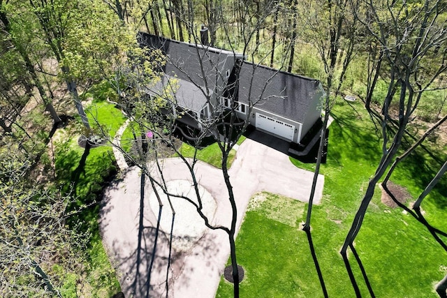 aerial view