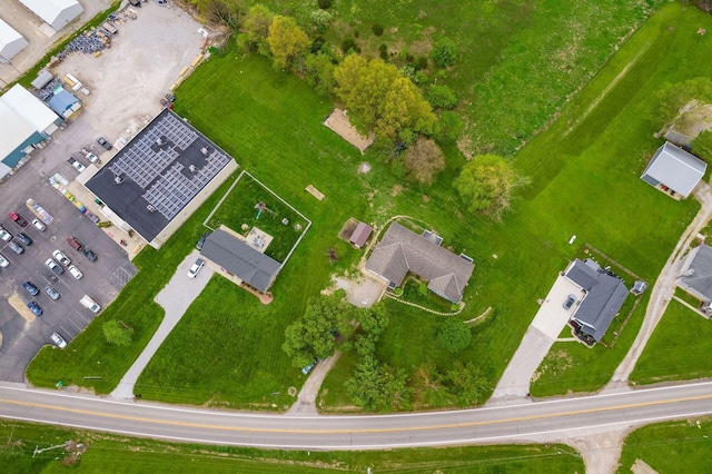 drone / aerial view