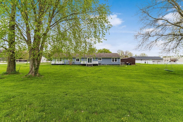 view of yard