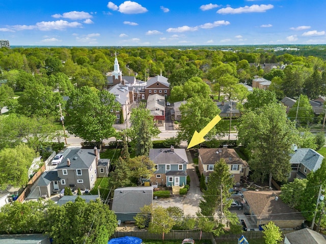 1938 W 5th Ave, Columbus, OH 43212 - aerial perspective of suburban area
