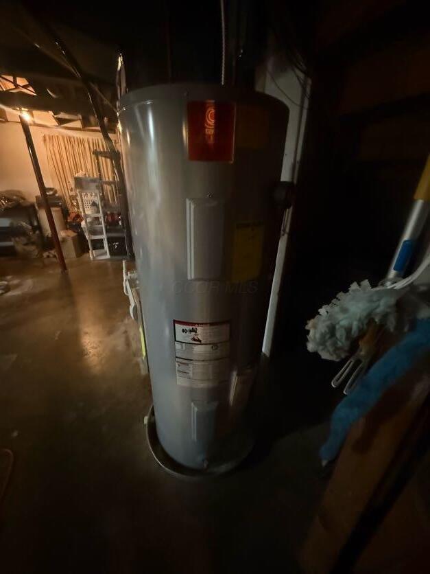utilities featuring water heater