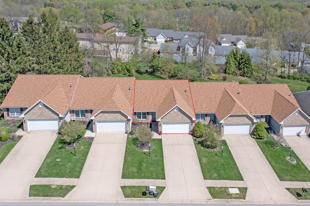 867 Red Oak Trl, Mansfield, OH 44904 - bird's eye view with a residential view