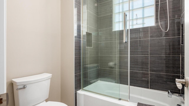3555 Sellers Dr NE, Millersport, OH 43046 - bathroom with toilet and enclosed tub / shower combo