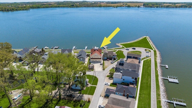 3555 Sellers Dr NE, Millersport, OH 43046 - aerial view of residential area featuring a large body of water