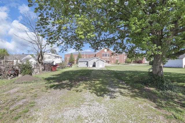 view of yard