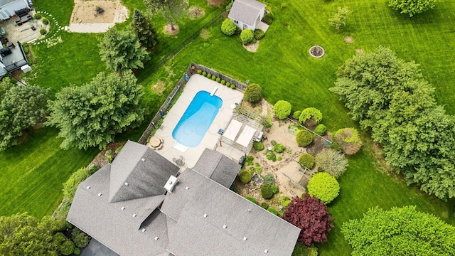 drone / aerial view