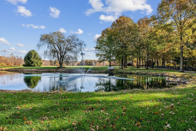 property view of water