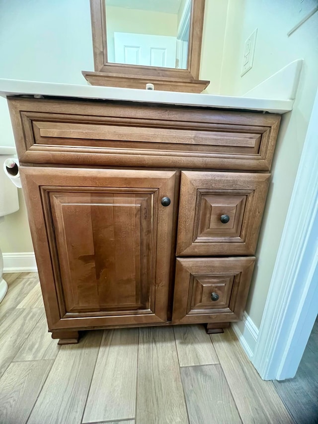 357 Carroll Eastern Rd NW, Baltimore, OH 43105 - details featuring wood finished floors and baseboards