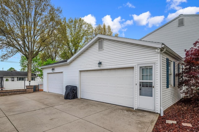 1083 Martha Ave, Bucyrus, OH 44820 - detached garage featuring fence