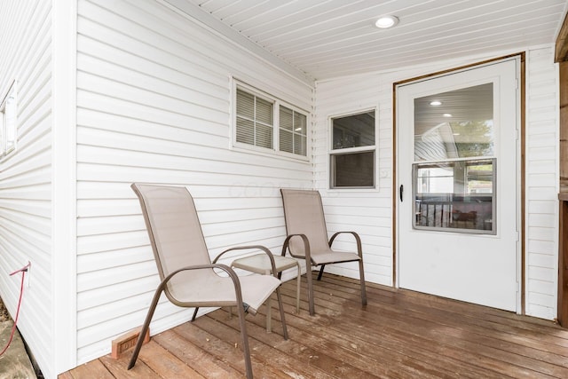 view of deck