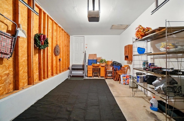 view of storage