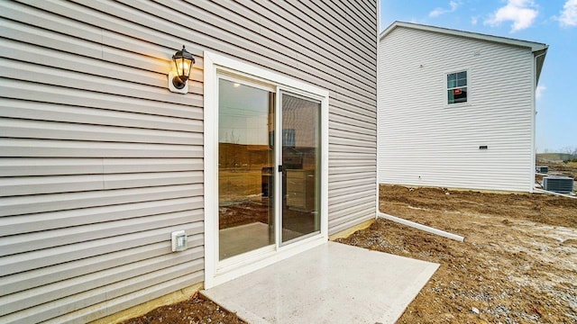 exterior space with cooling unit