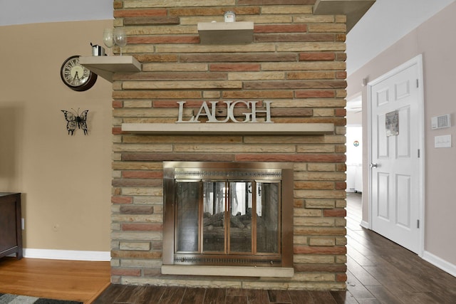 895 Janet Dr, Columbus, OH 43224 - room details featuring baseboards and wood finished floors
