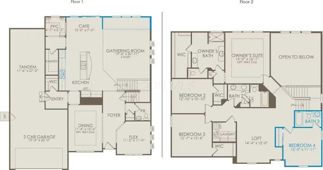 9920 Glenfield Ct Lot 51, Plain City, OH 43064 - view of property floor plan