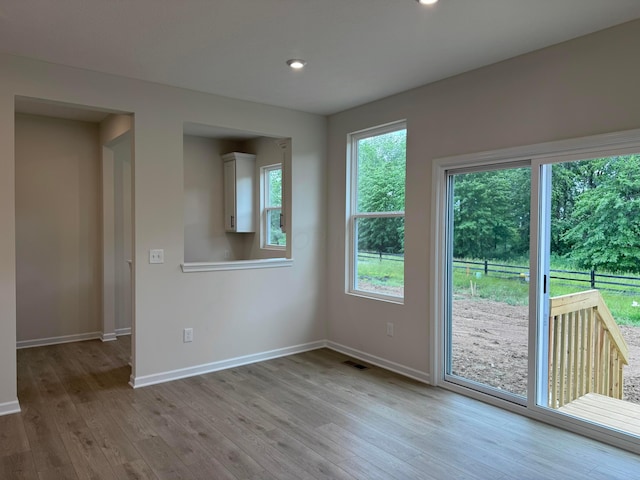9920 Glenfield Ct Lot 51, Plain City, OH 43064 - spare room with wood finished floors and recessed lighting