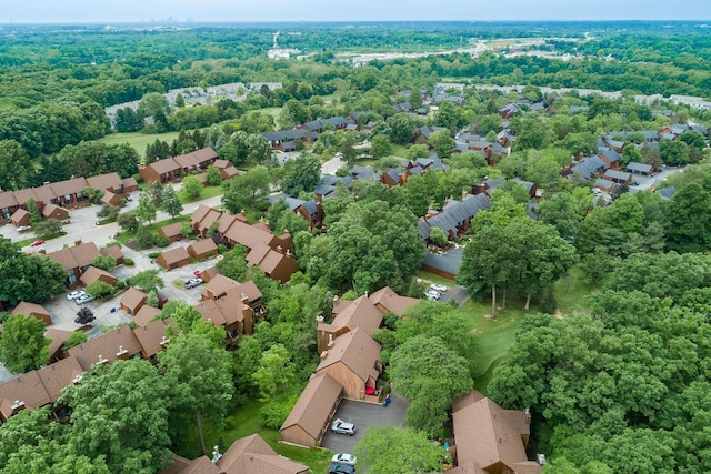 4917 Whistlewood Ln Unit 5, Westerville, OH 43081 - drone / aerial view featuring a residential view